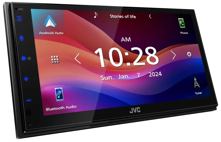 JVC KW-M590BT – 6.8” Bluetooth Multimedia Receiver