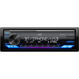JVC Head Unit with Bluetooth/USB – KD-X482BT (Single DIN)