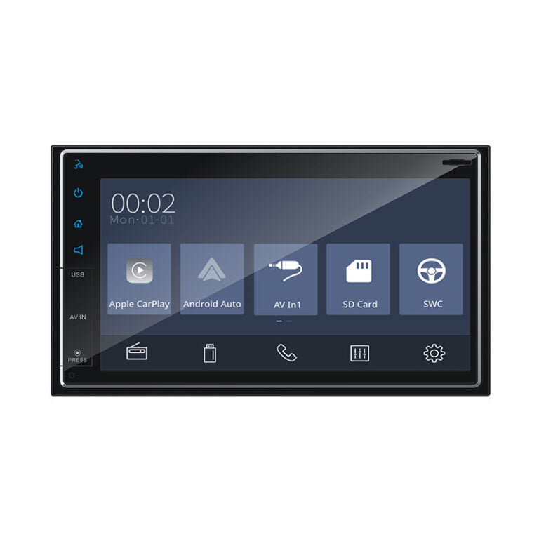 ADAYO RM4Z24 Wired CarPlay / Android Auto Car Head Unit / Multi-media Stereo