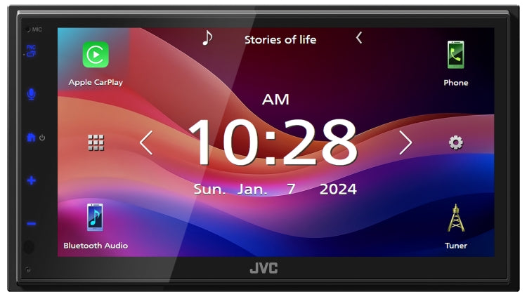 JVC KW-M690BW Wireless CarPlay