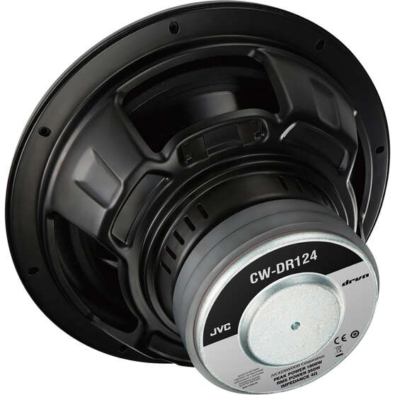JVC CW-DR124 – 12" Subwoofer (1800W Peak / 350W RMS)