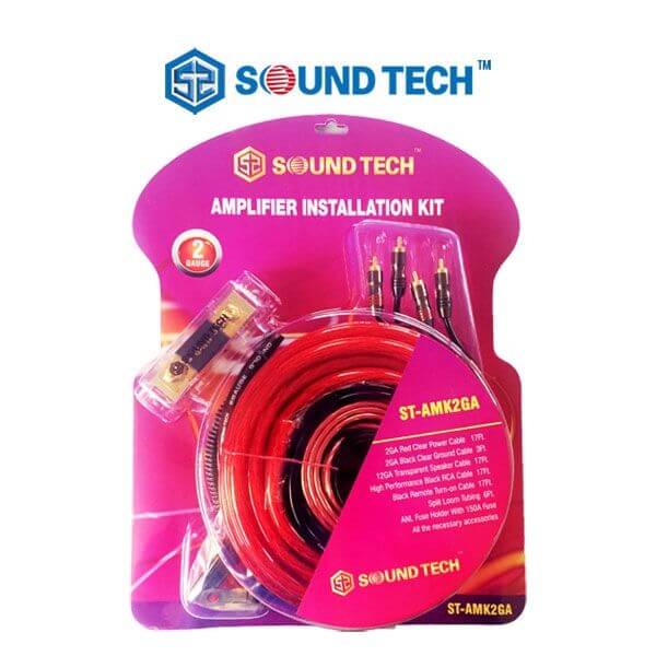 Southtech ST-AMK2GA 2 Gauge Amplifier Wiring Kit