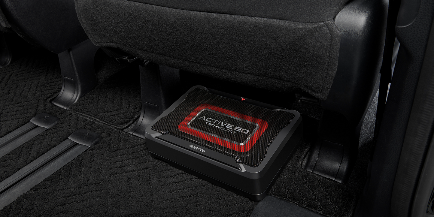 Kenwood KSC-PSW7EQ Active Under-Seat Subwoofer
