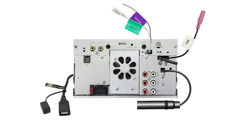 Kenwood DMX7022S – 7" Multimedia Receiver with Wired Apple CarPlay & Android Auto